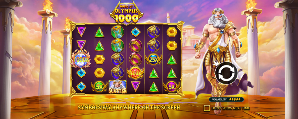 gamdom Gates of Olympus